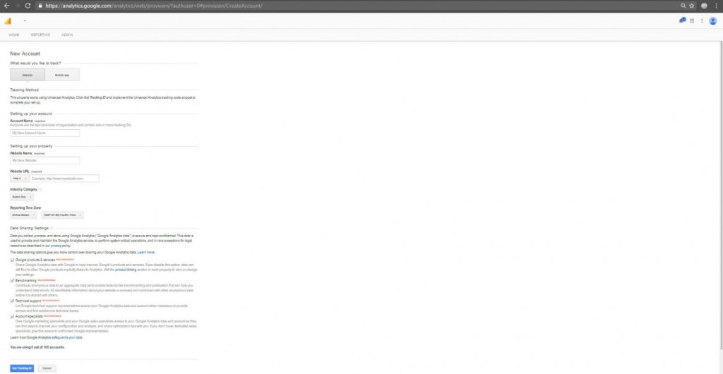 filling-out-google-analytics-form